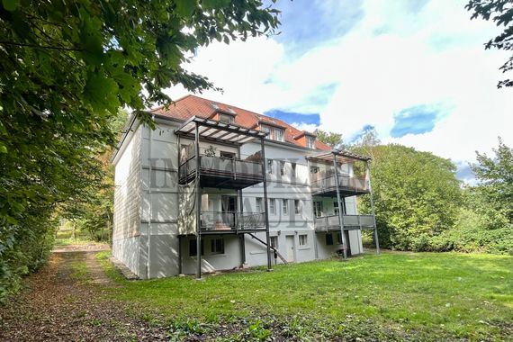 SCHÖNE 2 ZKB WOHNUNG IM ERDGESCHOSS MIT EBK, BALKON UND STELLPLATZ IN QUIERSCHIED - VERMIETET