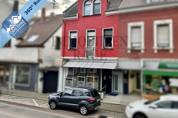 GEPFLEGTES WOHN- UND GESCHÄFTSHAUS IM ZENTRUM VON FRIEDRICHSTHAL-KOMPLETT VERMIETET (RENDITE 7,12%)