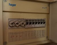 Sicherungskasten in der Wohnung