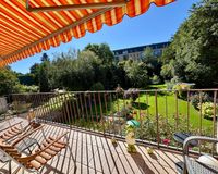 Ausblick im EG in den Garten