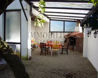 überdachte Grillecke